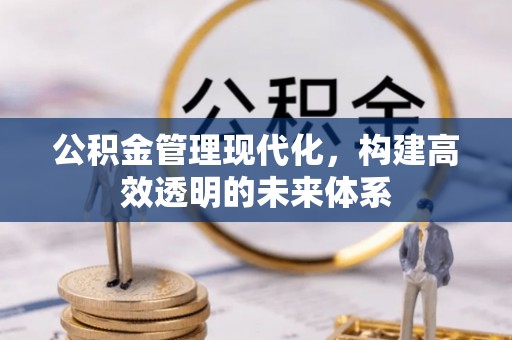 喀喇沁左翼公积金管理现代化，构建高效透明的未来体系